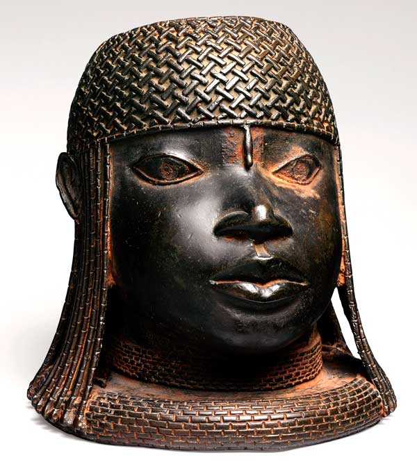 Африканское искусство. Голова Оба.
