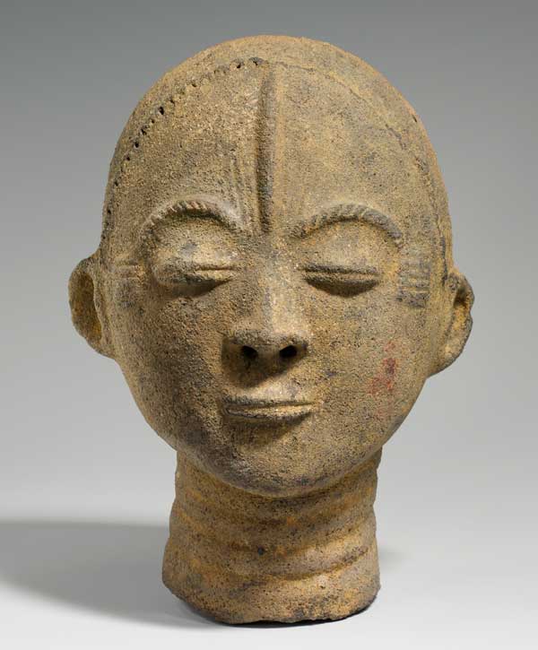 Африканское искусство. Памятная голова.