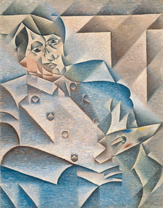 Портрет Пикассо, Хуан Грис, 1912