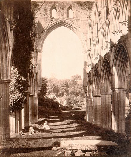 Роджер Фентон. Развалины цистерцианского монастыря в Йоркшире.