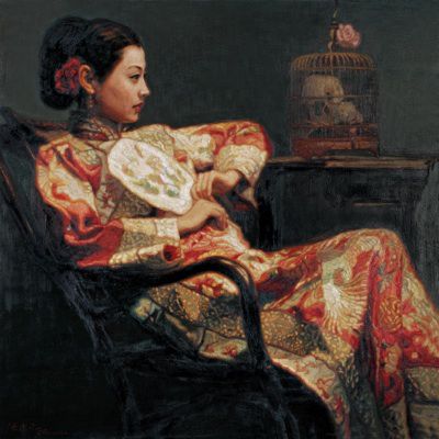 китайский портрет 20-го века