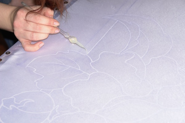 Техника росписи ткани - батик