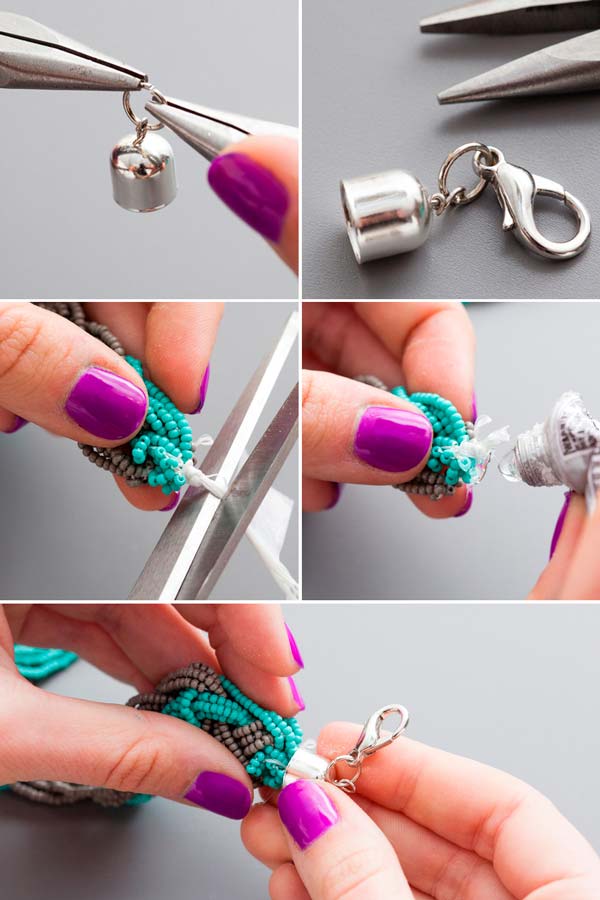 Плетеное ожерелье из бисера - Мастер-классы - Zen Designer